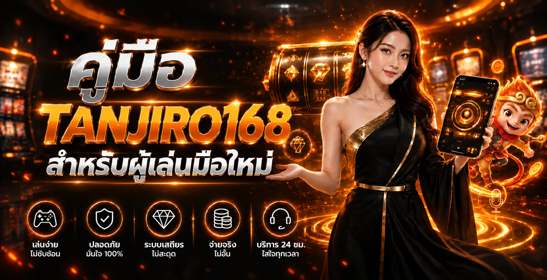 TANJIRO168 | คู่มือสมัคร เล่น และใช้งานสำหรับมือใหม่